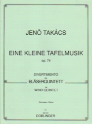 Eine Kleine Tafelmusik, Op. 74 - Woodwind Quintet