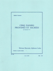 5 Danses Profanes et Sacrees - Woodwind Quintet