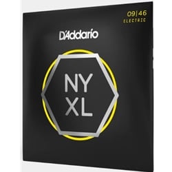 D'Addario NYXL0946 Nickel Wound Electric Guitar Strings, Super Light Top / Regular Bottom, 9-46