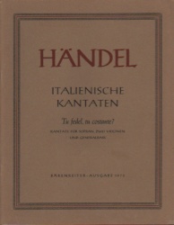 Tu Fedel, Tu Costante? - Soprano Voice, 2 Violins, and Basso Continuo