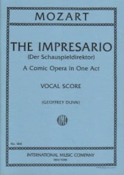 Impresario - Vocal Score (German/English)
