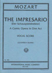 Impresario - Vocal Score (German/English)