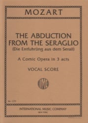Abduction from the Seraglio - Vocal Score (German/English)