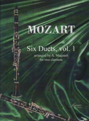 6 Duets, Volume 1 - Clarinet Duet
