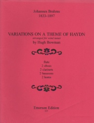 Variations on a Theme of Haydn - Woodwind Nonet