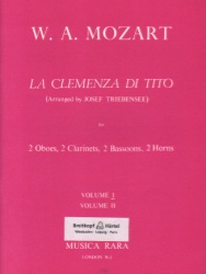 La Clemenza di Tito, Vol. 1 - Woodwind Octet