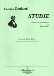Study - Clarinet and Piano