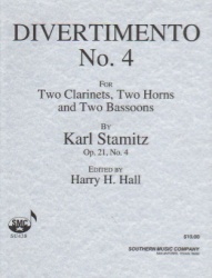 Divertimento, Op. 21, No. 4 - Woodwind Sextet