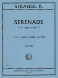 Serenade in E-flat Major, Op. 7 - Woodwind Choir