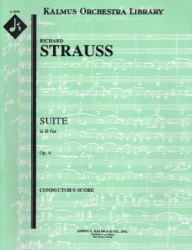 Suite in B-flat Major, Op. 4 - Woodwind Choir (Score)