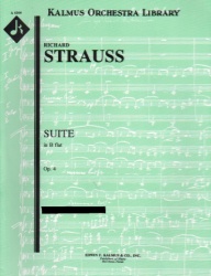 Suite in B-flat Major, Op. 4 - Woodwind Choir