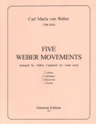 5 Weber Movements - Woodwind Octet