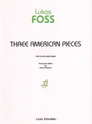 3 American Pieces - Flute and Piano