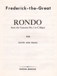 Rondo from Concerto No. 3 in C Major - Flute and Piano