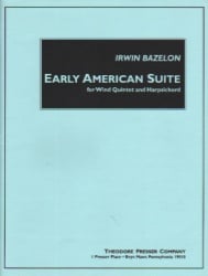 Early American Suite - Woodwind Quintet and Harpsichord (Score and parts)
