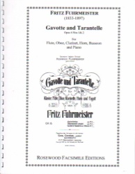 Gavotte and Tarantelle - Woodwind Quintet with Piano