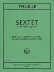 Sextet in B-flat Major, Op. 6 - Woodwind Quintet and Piano