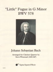 Fugue in G Minor "Little" BWV 578 - Clarinet Quartet