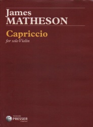Capriccio - Violin Unaccompanied