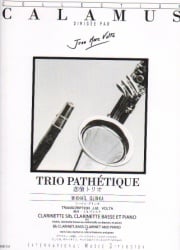 Trio Pathetique - Clarinet, Bass Clarinet, and Piano