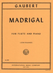 Madrigal - Flute and Piano