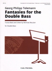 Fantasies for the Double Bass - String Bass Unaccompanied