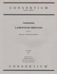 Lamento di Tristano - Trumpet Unaccompanied