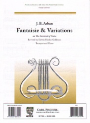 Fantasia and Variations on "Carnival of  Venice" - Trumpet and Piano