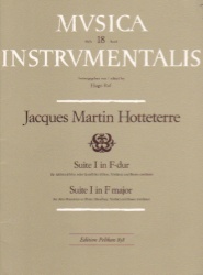 Suite No. 1 in F Major - Flute (or Alto Recorder, Oboe, or Violin) and Piano