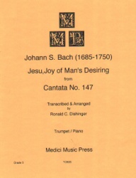Jesu, Joy of Man's Desiring - Trumpet and Piano