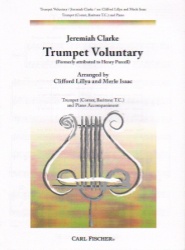 Trumpet Voluntary - Trumpet (orCornet or Baritone T.C.) and Piano