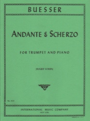 Andante and Scherzo, Opus 44 - Trumpet and Piano
