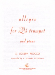 Allegro for B-flat Trumpet