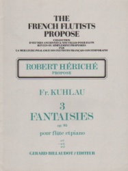 3 Fantaisies, Op. 95 No. 2 - Flute