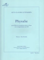 Physalie (Book and CD) - Flute or Alto Sax and Piano