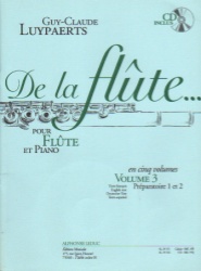 De la flute, Volume 4 (Book and CD) - Flute and Piano