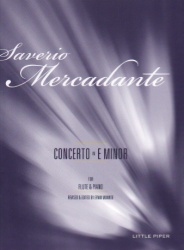 Concerto in E Minor - Flute and Piano