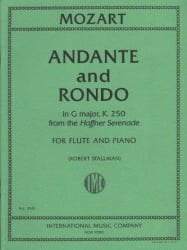 Andante and Rondo in G Major, K. 250 - Flute and Piano