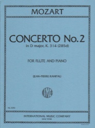 Concerto No. 2 in D Major, K. 314 - Flute and Piano