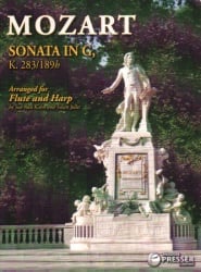 Sonata in G, K 283 - Flute and Harp