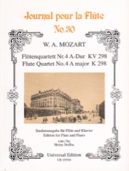 Flute Quartet No. 4 in A Major, K 298 - Flute and Piano