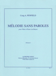 Melodie Sans Paroles - Flute and Piano or Harp