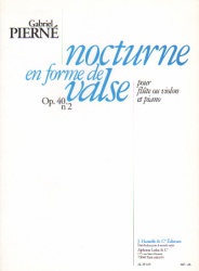Nocturne en Forme de Valse, Op. 40, No. 2 - Flute (or Violin) and Piano