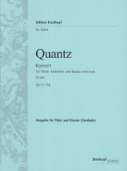 Concerto in G QV5:174 - Flute and Piano