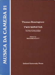 2 Sonatas - Flute and Basso Continuo