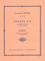 Sonata No. 10 - Flute and Piano