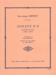 Sonata No. 10 - Flute and Piano