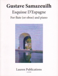 Esquisse D'Espagne - Flute (or Oboe) and Piano
