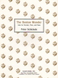 Boston Wonder - Flute, Narrator, and Piano