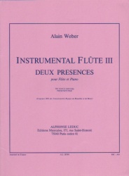Instrumental Flute 3: Deux Presences - Flute and Piano